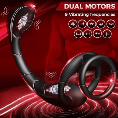 The Scorpion 3-in-1 Men’s Performance Massager – Advanced Multi-Zone Stimulation & Control — image 3