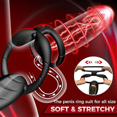 The Scorpion 3-in-1 Men’s Performance Massager – Advanced Multi-Zone Stimulation & Control — image 4