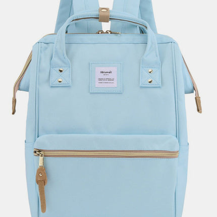 Holly Daze Waterproof Canvas Backpack – Eco-Friendly, Minimalist Japanese Design, Padded Laptop Compartment