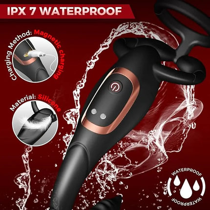 The Scorpion 3-in-1 Men’s Performance Massager – Advanced Multi-Zone Stimulation & Control