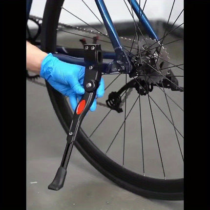 Adjustable Aluminum Bike Kickstand – Universal Side Stand for 12" to 29" Bicycles