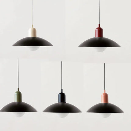 Modern Gradient Pendant Light 9.8" Round – Elegant Ceiling Lamp for Living Room, Dining & Bedroom Décor