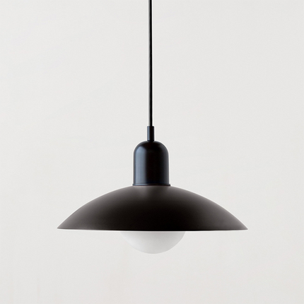 Modern Gradient Pendant Light 9.8" Round – Elegant Ceiling Lamp for Living Room, Dining & Bedroom Décor