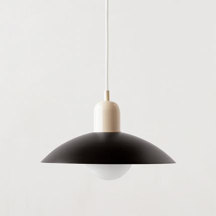 Modern Gradient Pendant Light 9.8" Round – Elegant Ceiling Lamp for Living Room, Dining & Bedroom Décor