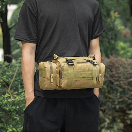 Compact Tactical Sling Bag – Lightweight, Durable, Multi-Functional Crossbody EDC Pack for Outdoor Adventures
