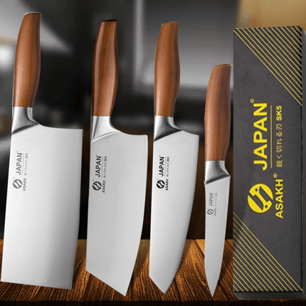 Japanese Santoku Knife – 6.7" Professional Stainless Steel Chef's Knife