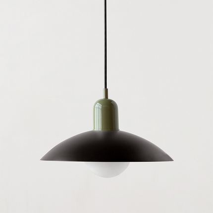 Modern Gradient Pendant Light 9.8" Round – Elegant Ceiling Lamp for Living Room, Dining & Bedroom Décor