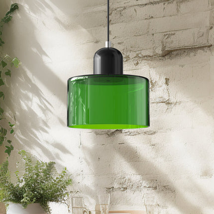 Elongated Halo Pendant Light – Modern Hanging Ceiling Fixture for Dining, Kitchen & Hallway