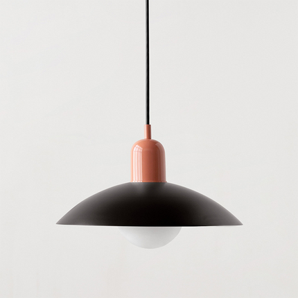 Modern Gradient Pendant Light 9.8" Round – Elegant Ceiling Lamp for Living Room, Dining & Bedroom Décor