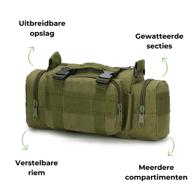 Compact Tactical Sling Bag – Lightweight, Durable, Multi-Functional Crossbody EDC Pack for Outdoor Adventures