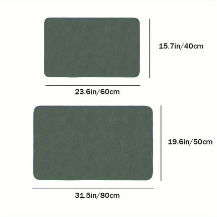 AquaGrip Diatomite Bath Mat 16" x 24" – Quick-Dry Non-Slip Bathroom Floor Mat for Safe & Stylish Comfort