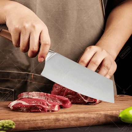 Japanese Santoku Knife – 6.7" Professional Stainless Steel Chef's Knife