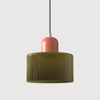 Dark Green / Pink