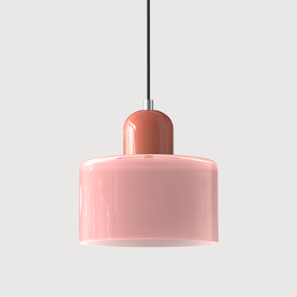 Elongated Halo Pendant Light – Modern Hanging Ceiling Fixture for Dining, Kitchen & Hallway