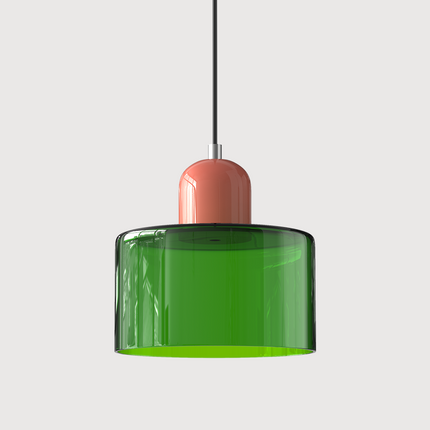 Elongated Halo Pendant Light – Modern Hanging Ceiling Fixture for Dining, Kitchen & Hallway