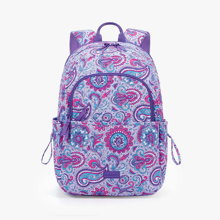 Black Backpack with Laptop Compartment & Side Pockets – Lightweight, Water-Resistant & Stylish for School or Work