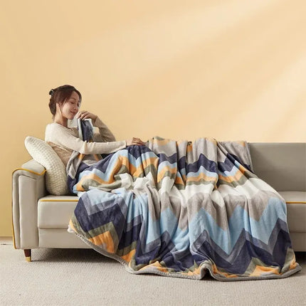 Soft Fleece Blanket – Warm & Cozy Throw for Sofa and Bed | Lightweight Winter Plaid Blanket