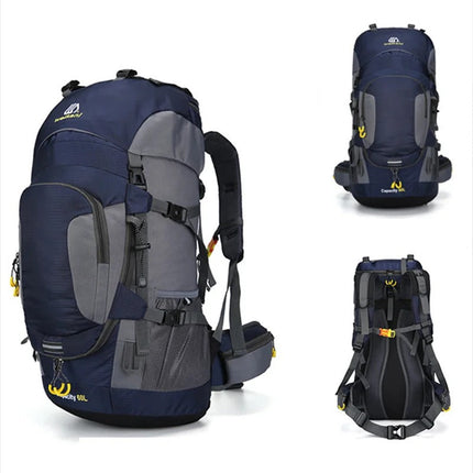 Waterproof 70L Hiking Backpack – Lightweight Outdoor Travel & Camping Rucksack