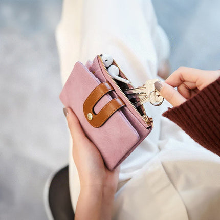Compact Canvas Wallet – Stylish, Durable & RFID-Blocking