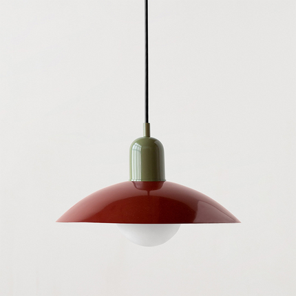 Modern Gradient Pendant Light 9.8" Round – Elegant Ceiling Lamp for Living Room, Dining & Bedroom Décor