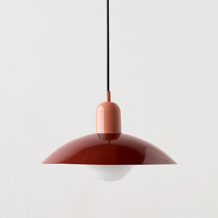 Modern Gradient Pendant Light 9.8" Round – Elegant Ceiling Lamp for Living Room, Dining & Bedroom Décor