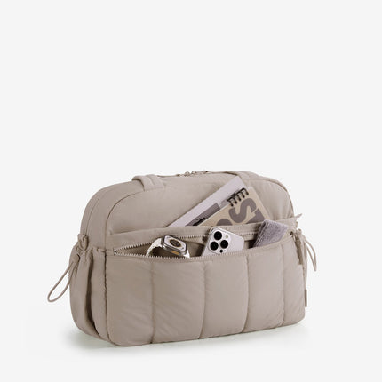 Black Travel Bag for Carry-On – Lightweight & Water-Resistant with Trolley Strap & PVC Pocket