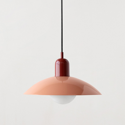 Modern Gradient Pendant Light 9.8" Round – Elegant Ceiling Lamp for Living Room, Dining & Bedroom Décor