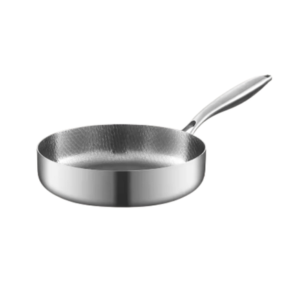 Titanium 3-piece Cookware Set – Induction Compatible & Natural Non-Stick – 2 Pans + Utensil Set