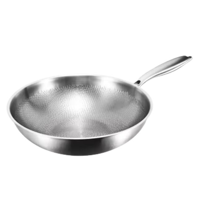 Premium Titanium Fry Pan & Utensil Set – Hammered Surface Skillets with Cooking Tool Essentials