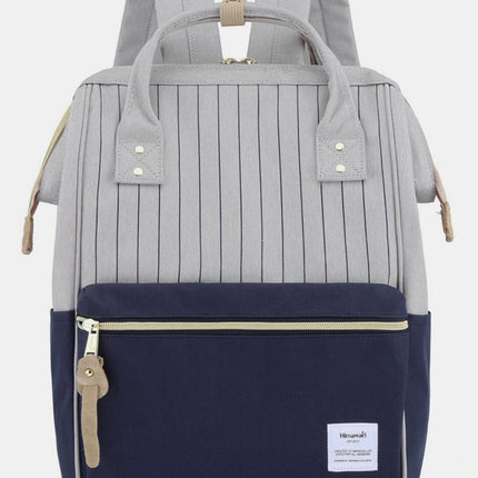 Holly Daze Waterproof Canvas Backpack – Eco-Friendly, Minimalist Japanese Design, Padded Laptop Compartment