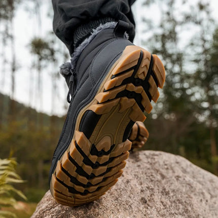 Zavorn Winter Boots for Men – Warm Fleece Lined Snow Boots