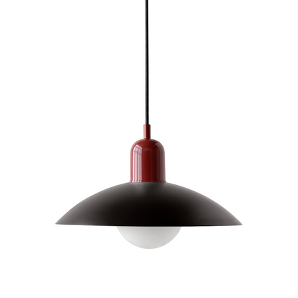 Modern Gradient Pendant Light 9.8" Round – Elegant Ceiling Lamp for Living Room, Dining & Bedroom Décor