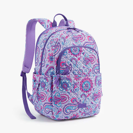 Black Backpack with Laptop Compartment & Side Pockets – Lightweight, Water-Resistant & Stylish for School or Work