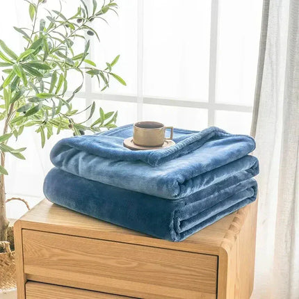 Soft Fleece Blanket – Warm & Cozy Throw for Sofa and Bed | Lightweight Winter Plaid Blanket