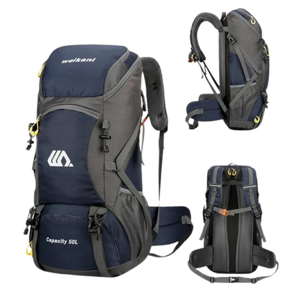 50L Waterproof Hiking Backpack – Ergonomic, Water-Resistant Daypack for Travel & Outdoor Adventures