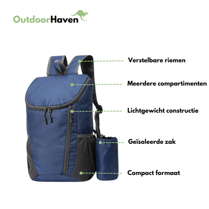 Lightweight Foldable Backpack – Compact Travel Daypack for Hiking, Camping & Daily Use