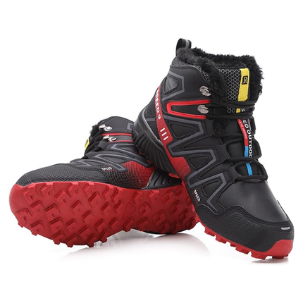 Nordhike Men's Winter Hiking Shoes – Lined Outdoor Walking Shoes
