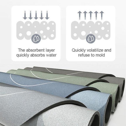 Quick-Dry Bath Mat 20" x 31" – Soft, Absorbent & Non-Slip Bathroom Rug for Modern Homes