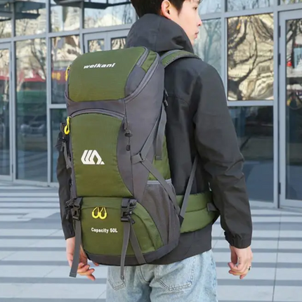 50L Waterproof Hiking Backpack – Ergonomic, Water-Resistant Daypack for Travel & Outdoor Adventures