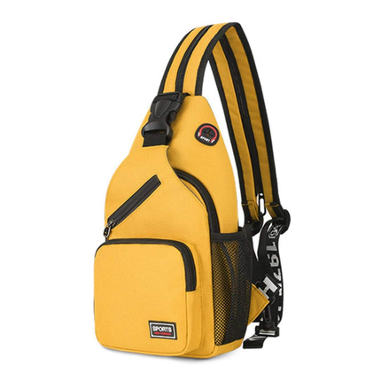 Lightweight Canvas Shoulder Bag - Casual Everyday Bag with Adjustable Strap