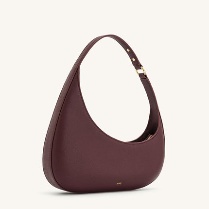 Minimalist Drop-Shaped Vegan Leather Shoulder Bag ‒ Modern Chic & Lightweight