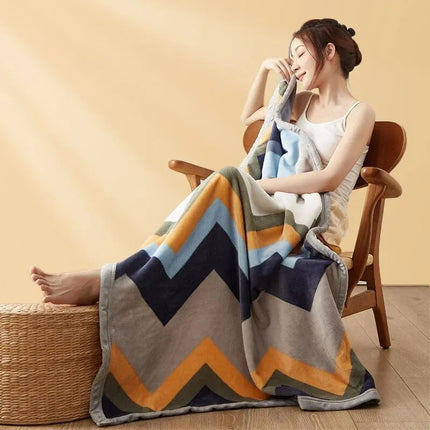 Soft Fleece Blanket – Warm & Cozy Throw for Sofa and Bed | Lightweight Winter Plaid Blanket