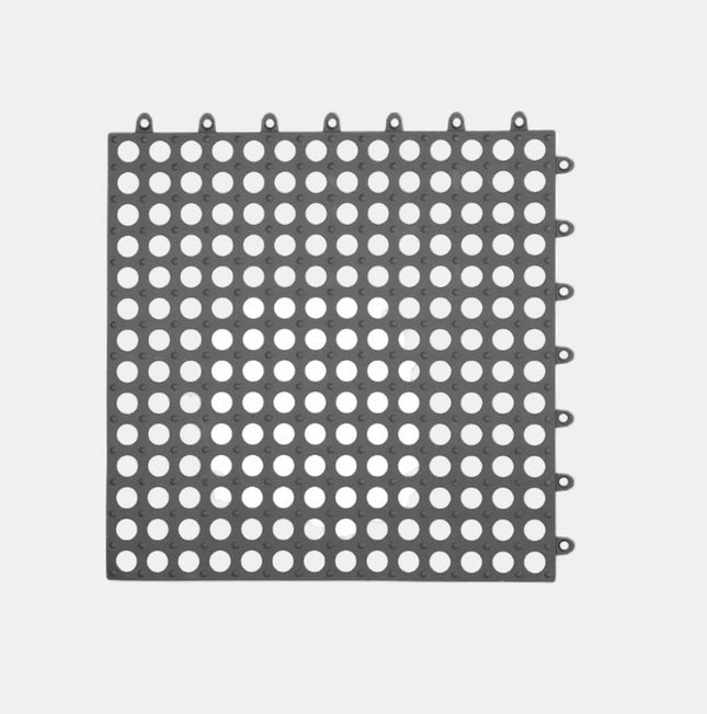 Waterproof Non-Slip Shower Mat 12" x 12" – Durable Rubber Bath Mat for Safety & Modern Bathroom Style