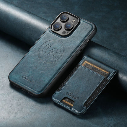 Leather iPhone Case with MagSafe & Card Holder – 2-in-1 Wallet Case