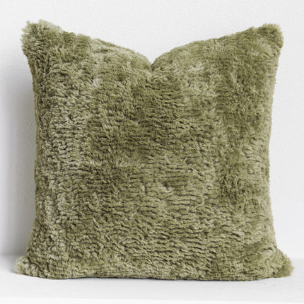 Luxury 18" x 18" Decorative Throw Pillow – Soft Feather-Filled Accent Cushion for Sofa or Bed