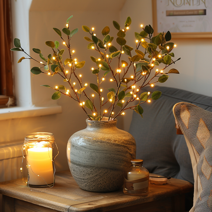 Magical Fairy Branch Light 27.6" – Warm White LED Decorative Twig Lamp for Home Décor