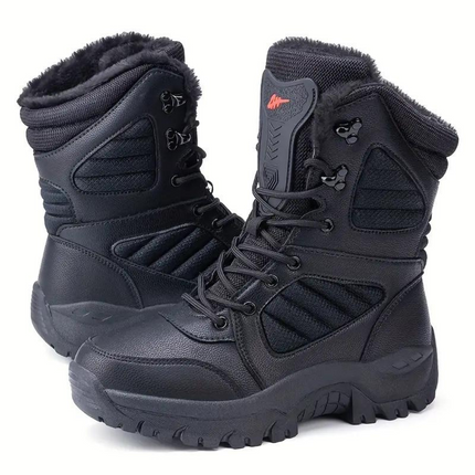 Borex Men's Snow Boots – Lined Winter Boots for Outdoor Use