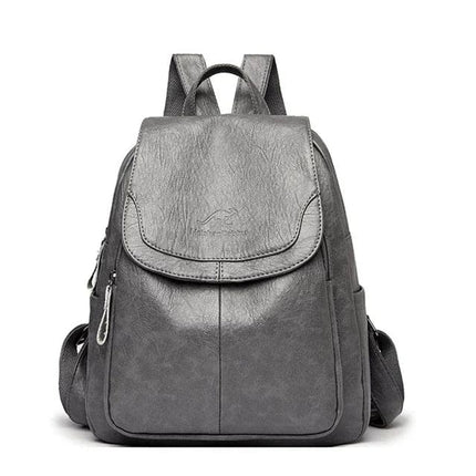 Elegant PU Leather Women's Backpack – Stylish, Spacious & Water-Resistant
