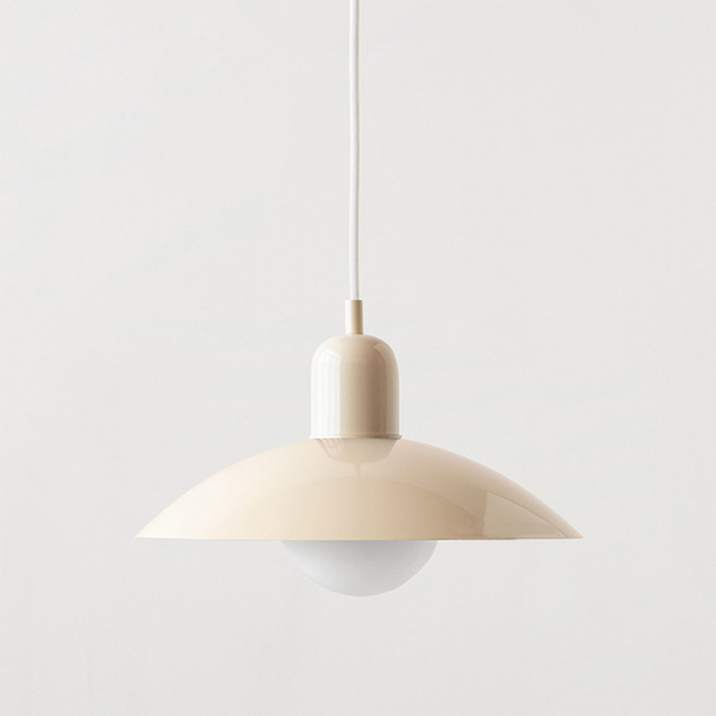 Modern Gradient Pendant Light 9.8" Round – Elegant Ceiling Lamp for Living Room, Dining & Bedroom Décor