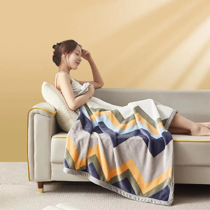Soft Fleece Blanket – Warm & Cozy Throw for Sofa and Bed | Lightweight Winter Plaid Blanket